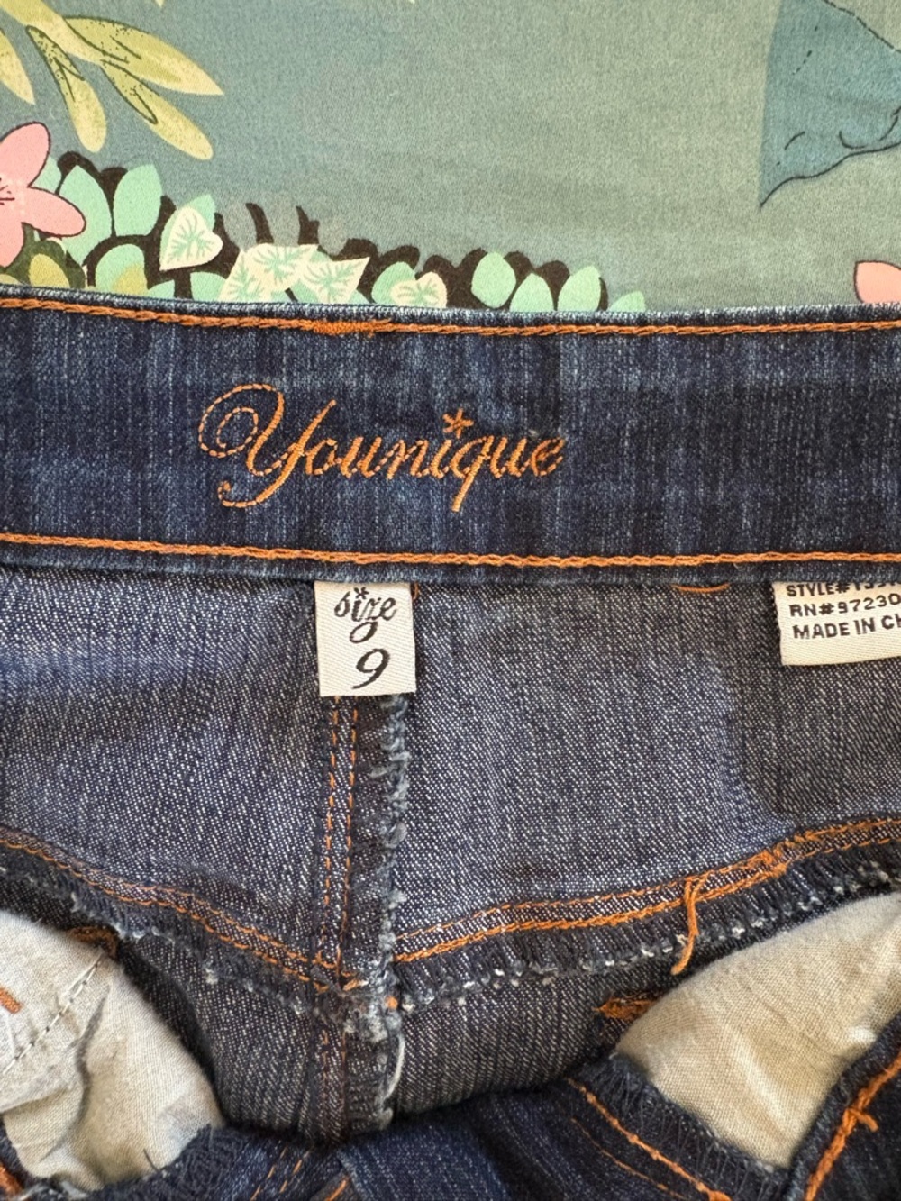 Younique Y2K Rare Vintage Maxi Jean Skirt - Picture 5 of 5